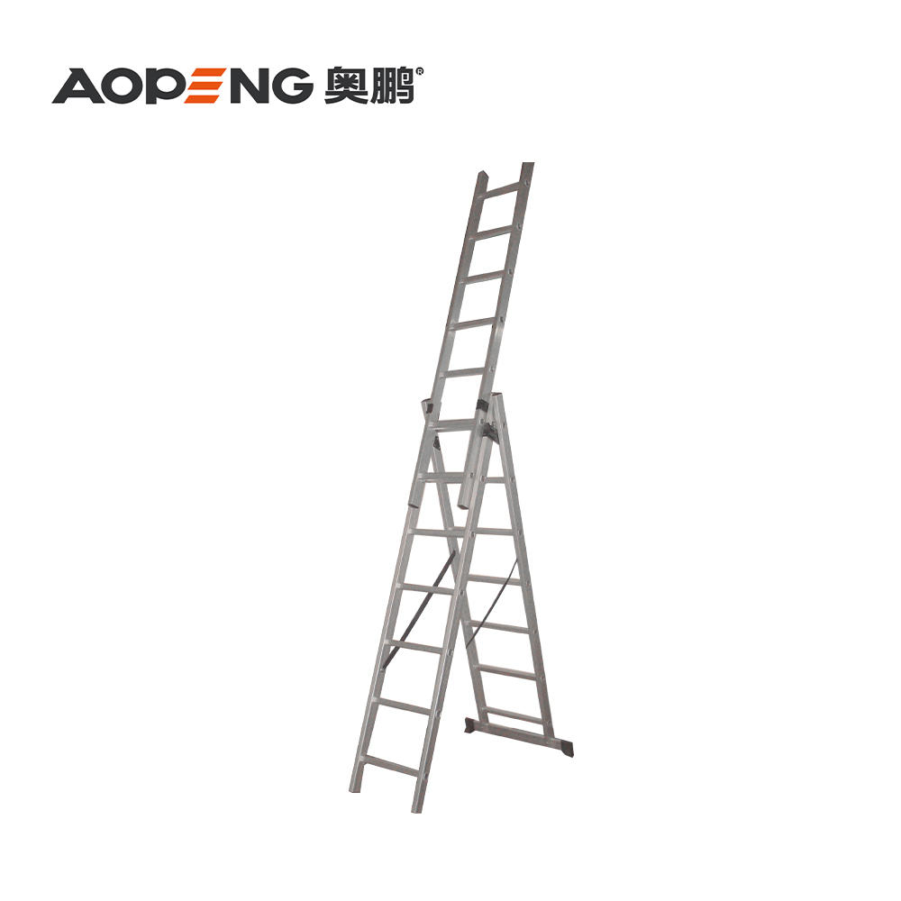 AP-308C Aopeng ladder extension ladder with 3 section, 150kg duty rating