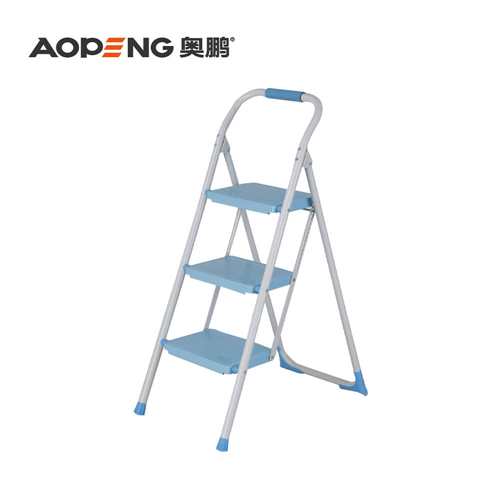 AP-1174  4 Step ladder, outdoor home dual-purpose step stool, lightweight portable step stool,safe and space-saving step stool, versatile and sturdy, max capacity 150kg